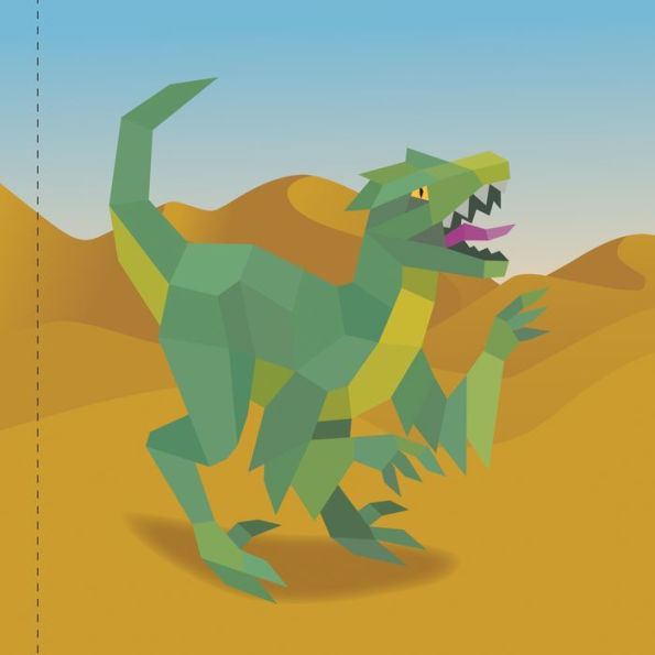Paint by Sticker Kids: Dinosaurs(E-B00KS) DIGITAL BOOK