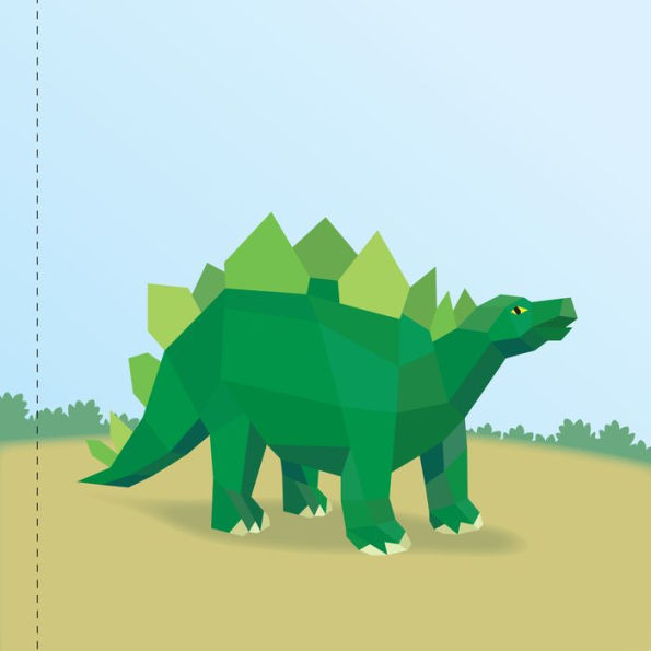 Paint by Sticker Kids: Dinosaurs(E-B00KS) DIGITAL BOOK
