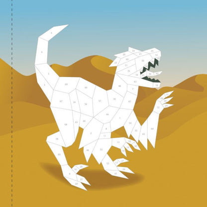 Paint by Sticker Kids: Dinosaurs(E-B00KS) DIGITAL BOOK
