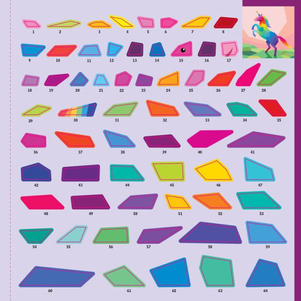 Paint by Sticker Kids: Rainbows Everywhere!: Create 10 Pictures One Sticker at a Time!(E-B00KS) DIGITAL BOOK