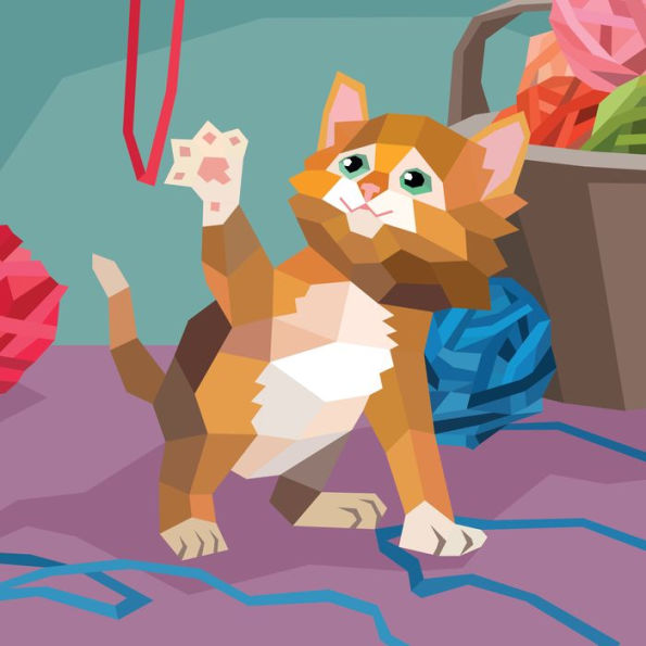 Paint by Sticker Kids: Pets: Create 10 Pictures One Sticker at a Time!(E-B00KS) DIGITAL BOOK