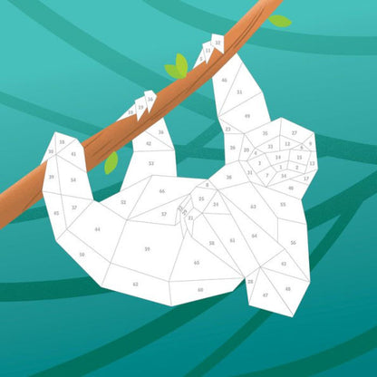Paint by Sticker Kids: Rainforest Animals(E-B00KS) DIGITAL BOOK