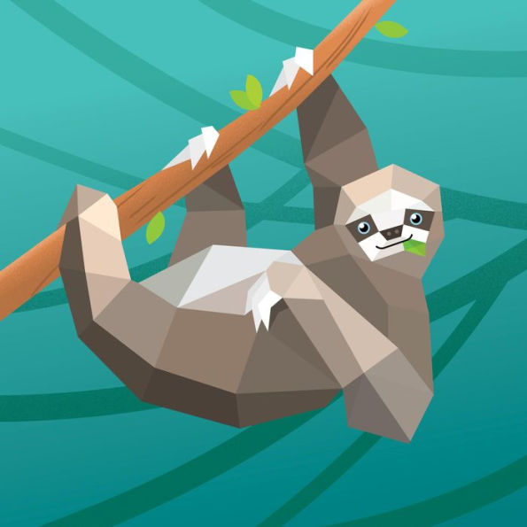 Paint by Sticker Kids: Rainforest Animals(E-B00KS) DIGITAL BOOK