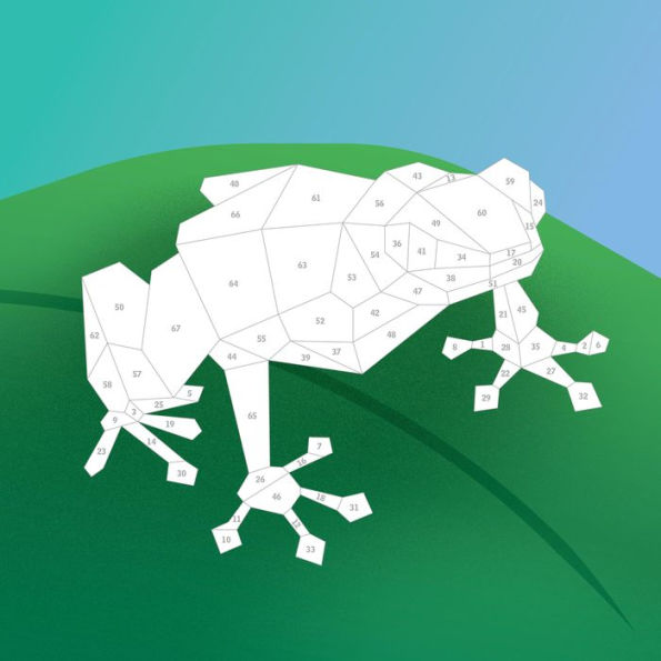 Paint by Sticker Kids: Rainforest Animals(E-B00KS) DIGITAL BOOK
