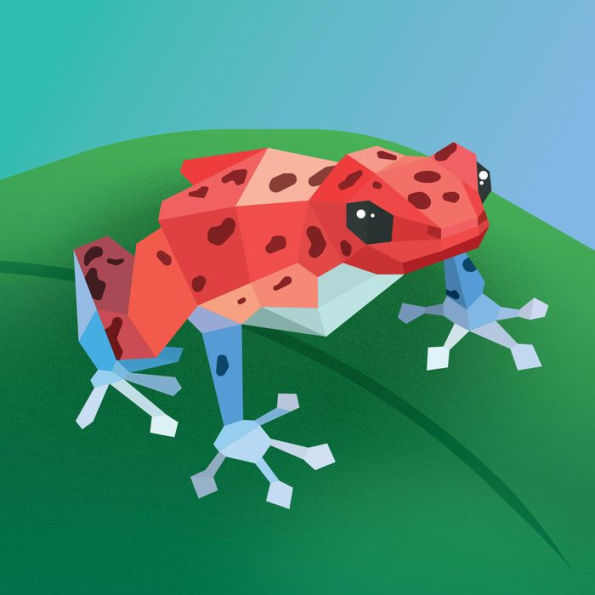 Paint by Sticker Kids: Rainforest Animals(E-B00KS) DIGITAL BOOK