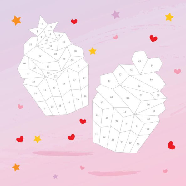 Paint by Sticker Kids: Love Is Everywhere!: Create 10 Pictures One Sticker at a Time! Includes Glitter Stickers(E-B00KS) DIGITAL BOOK