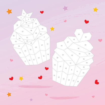 Paint by Sticker Kids: Love Is Everywhere!: Create 10 Pictures One Sticker at a Time! Includes Glitter Stickers(E-B00KS) DIGITAL BOOK