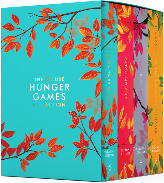 Hunger Games 4-Book Paperback Boxed Set Deluxe Edition (The Hunger Games, Catching Fire, Mockingjay, The Ballad of Songbirds and Snakes)(E-B00KS) DIGITAL BOOK