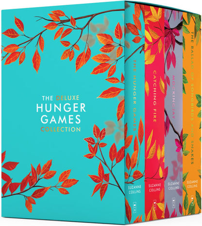 Hunger Games 4-Book Paperback Boxed Set Deluxe Edition (The Hunger Games, Catching Fire, Mockingjay, The Ballad of Songbirds and Snakes)(E-B00KS) DIGITAL BOOK