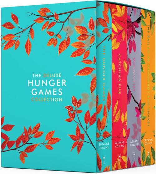 Hunger Games 4-Book Paperback Boxed Set Deluxe Edition (The Hunger Games, Catching Fire, Mockingjay, The Ballad of Songbirds and Snakes)(E-B00KS) DIGITAL BOOK