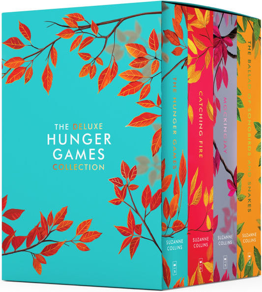 Hunger Games 4-Book Paperback Boxed Set Deluxe Edition (The Hunger Games, Catching Fire, Mockingjay, The Ballad of Songbirds and Snakes)(E-B00KS) DIGITAL BOOK