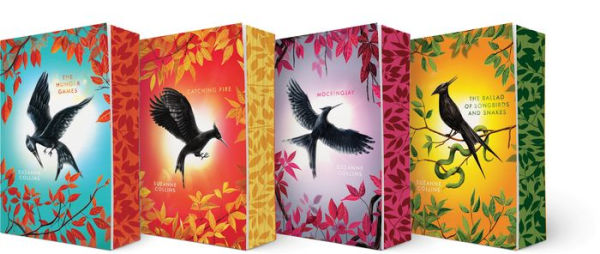Hunger Games 4-Book Paperback Boxed Set Deluxe Edition (The Hunger Games, Catching Fire, Mockingjay, The Ballad of Songbirds and Snakes)(E-B00KS) DIGITAL BOOK