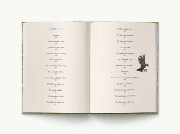Aesop's Fables Hardcover: The Classic Edition by acclaimed illustrator, Charles Santore(E-B00KS) DIGITAL BOOK