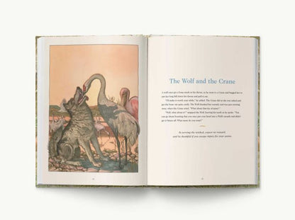 Aesop's Fables Hardcover: The Classic Edition by acclaimed illustrator, Charles Santore(E-B00KS) DIGITAL BOOK