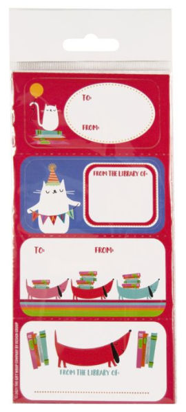 Assorted Gift Labels Set of 24 Reading Fun(E-B00KS) DIGITAL BOOK