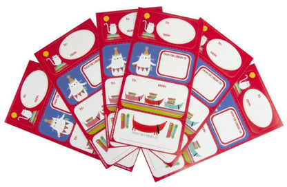 Assorted Gift Labels Set of 24 Reading Fun(E-B00KS) DIGITAL BOOK