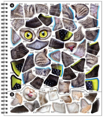 Sticker By Number Cat-itude(E-B00KS) DIGITAL BOOK