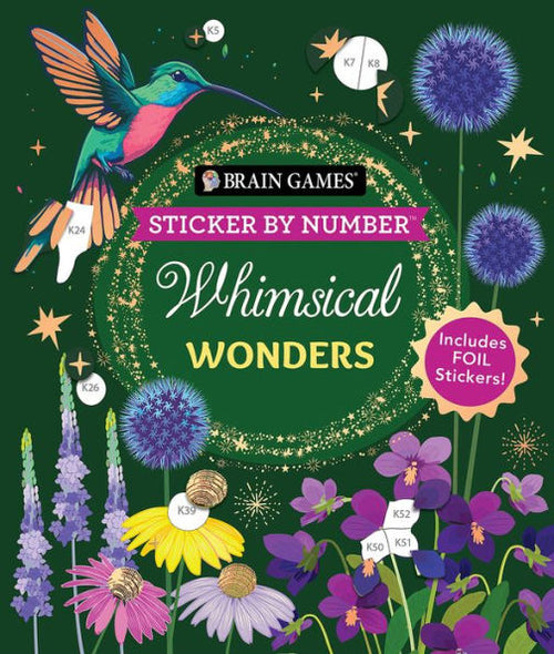 Sticker By Number Whimsical Wonder(E-B00KS) DIGITAL BOOK