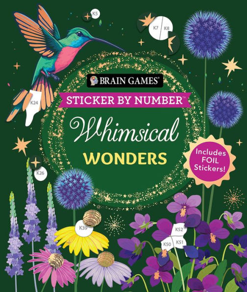Sticker By Number Whimsical Wonder(E-B00KS) DIGITAL BOOK