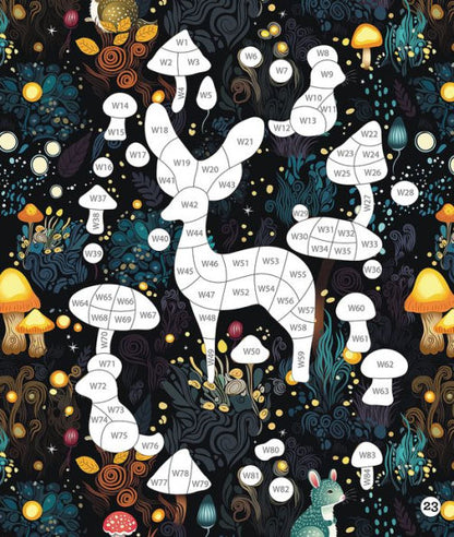 Sticker By Number Whimsical Wonder(E-B00KS) DIGITAL BOOK