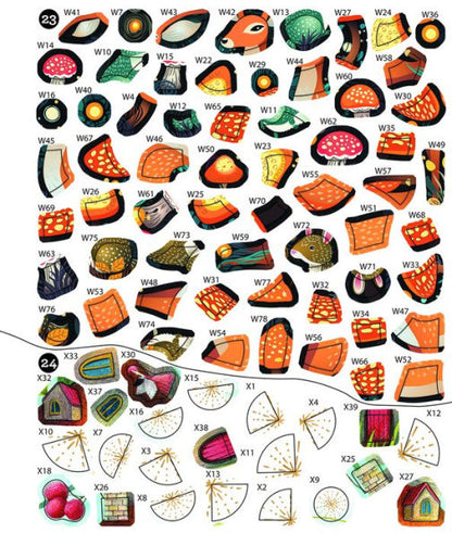 Sticker By Number Whimsical Wonder(E-B00KS) DIGITAL BOOK