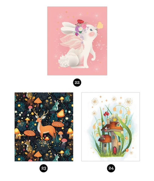Sticker By Number Whimsical Wonder(E-B00KS) DIGITAL BOOK