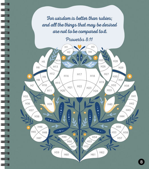 Sticker By Number Proverbs(E-B00KS) DIGITAL BOOK