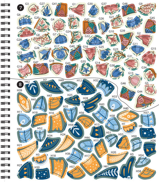 Sticker By Number Proverbs(E-B00KS) DIGITAL BOOK