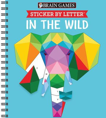 Brain Games Sticker By Letter In the Wild(E-B00KS) DIGITAL BOOK