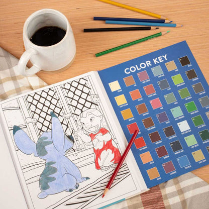 Disney Stitch Color-By-Number(E-B00KS) DIGITAL BOOK
