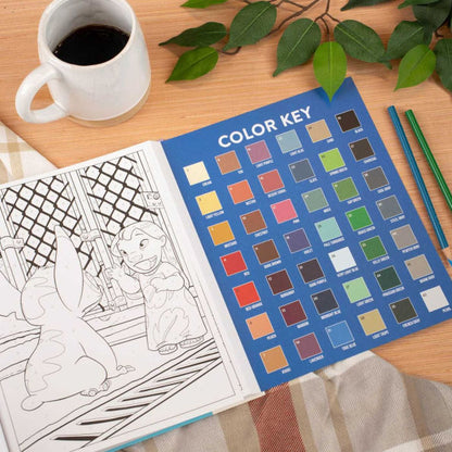 Disney Stitch Color-By-Number(E-B00KS) DIGITAL BOOK