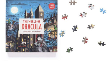 The World of Dracula 1000 Piece Puzzle: A Jigsaw Puzzle by Adam Simpson(E-B00KS) DIGITAL BOOK