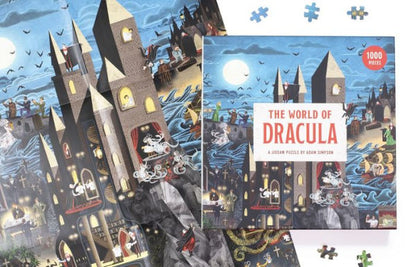 The World of Dracula 1000 Piece Puzzle: A Jigsaw Puzzle by Adam Simpson(E-B00KS) DIGITAL BOOK