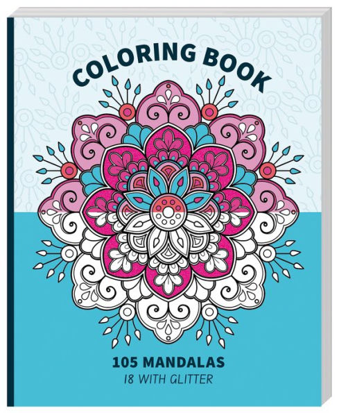 Mandala Glitter Coloring Book(E-B00KS) DIGITAL BOOK