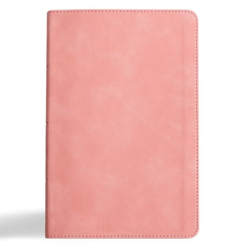 CSB Thinline Bible, Blush Pink LeatherTouch