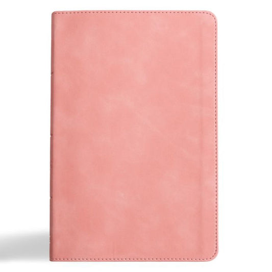 CSB Thinline Bible, Blush Pink LeatherTouch