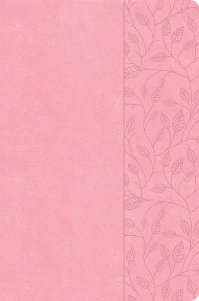 CSB Large Print Thinline Bible, Value Edition, Soft Pink LeatherTouch(E-B00KS) DIGITAL BOOK