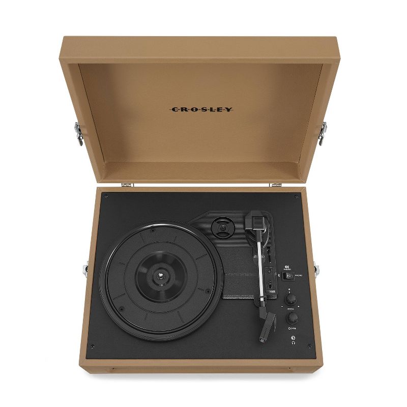 Crosley Voyager Bluetooth Vinyl Record Player - Tan