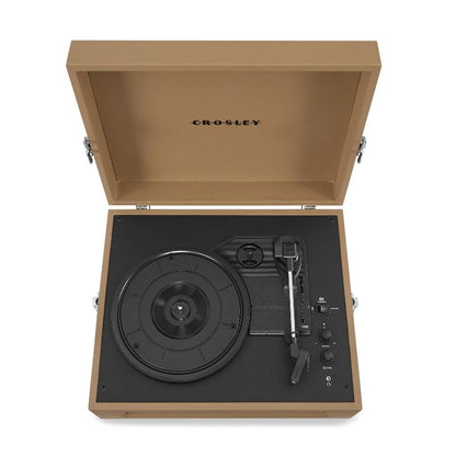 Crosley Voyager Bluetooth Vinyl Record Player - Tan