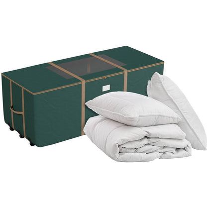 Elf Stor 67''X28''X28'' Rolling Christmas Tree Storage Bag Green