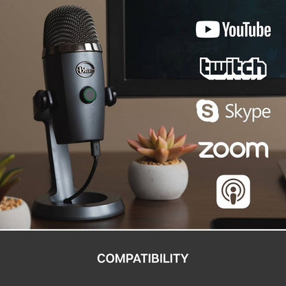 Blue Yeti Nano Premium USB Microphone