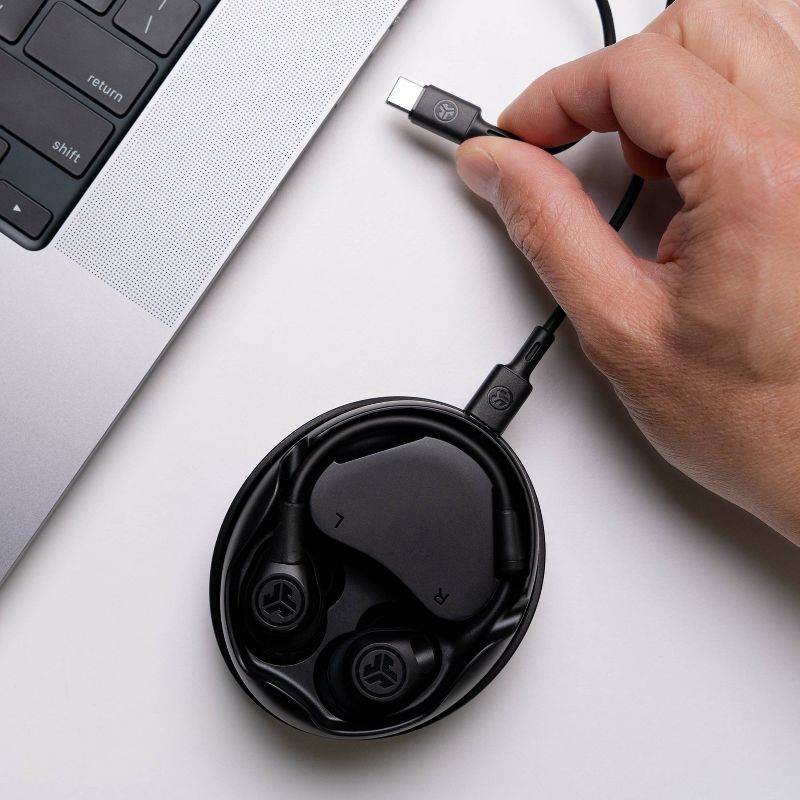JLab Work Buds True Wireless Bluetooth In-Ear Headset - Black