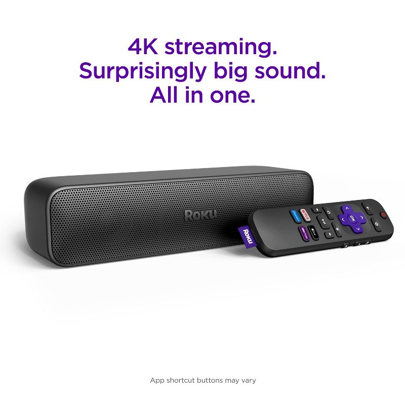 Roku Streambar SE 2-in-1 TV Soundbar with Built-in Streaming, Premium Speakers, & Enhanced Speech Clarity
