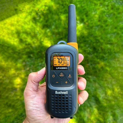 Bushnell 70-Channel LPX650 Two-Way Radio - Black