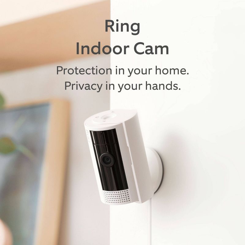 Ring 1080p Indoor Cam (2nd Gen) Security Camera