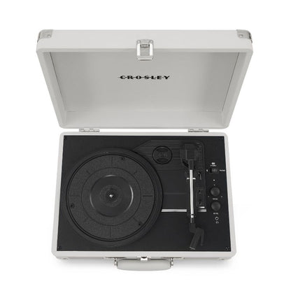 Crosley Cruiser Plus Bluetooth Vinyl Record Player - White Sand