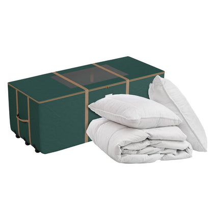 Pure Garden 67'' Rolling Storage Bag Solid Colored Exterior Green