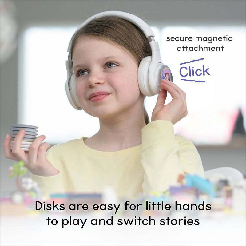 StoryPhones Storytelling Bluetooth Wireless Kids Headphones Intro Bundle with ZenDisk and PlayShield