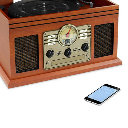 Victrola Classic Wood Bluetooth Record Player - Mahogany