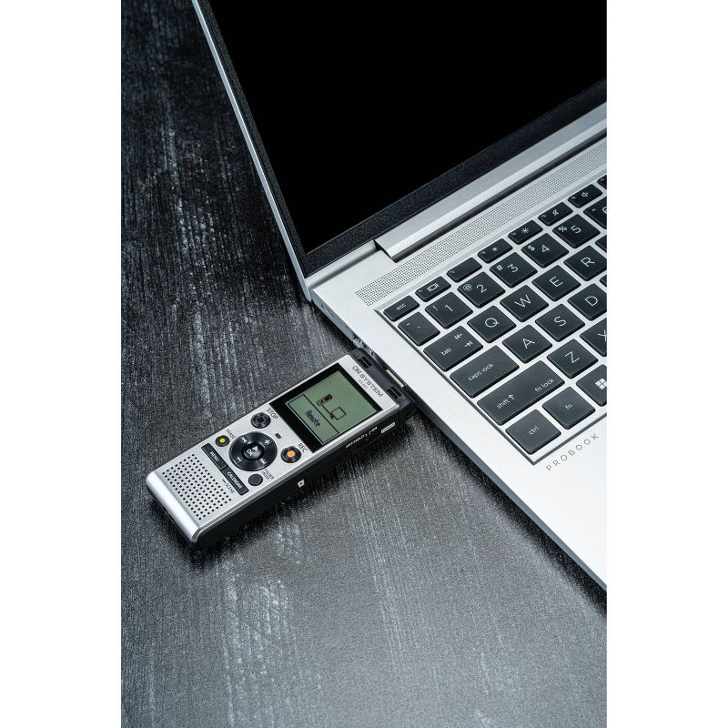 OM System WS-882 Digital Voice Recorder - Silver